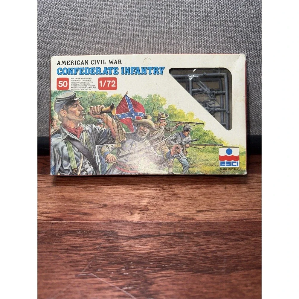 Esci 1:72 American Civil War: Confederate Infantry, No. 223 - parts on cast